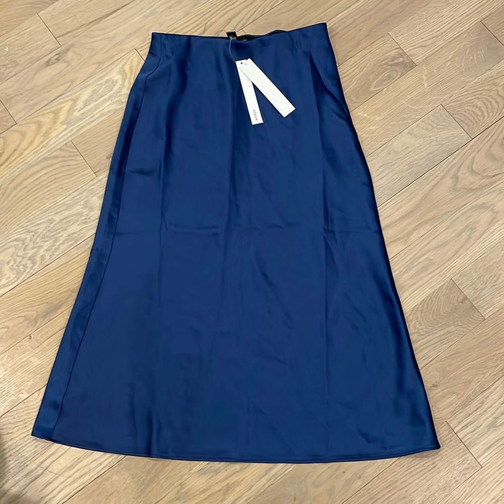 Aqua, Navy Skirt, small